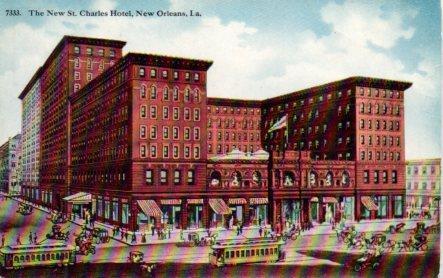 POSTAL PV04026: The New St. Charles Hotel, New Orleans
