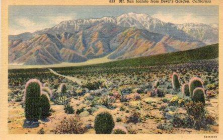POSTAL PV04025: Mt. San Jacinto, California
