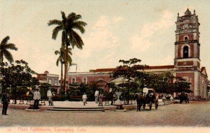 POSTAL PV03978: Plaza Agramonte en Camaguey, Cuba