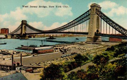 POSTAL PV03928: West Jersey Bridge, New York City