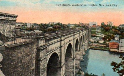POSTAL PV03925: High Bridge, Washington Heights, New York City