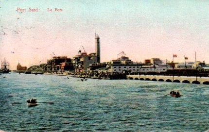 POSTAL PV03936: Le Port, Port Said