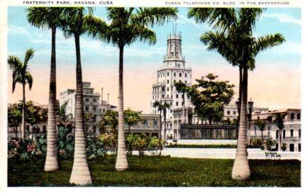 POSTAL PV03951: Fraternity Park, Havana, Cuba