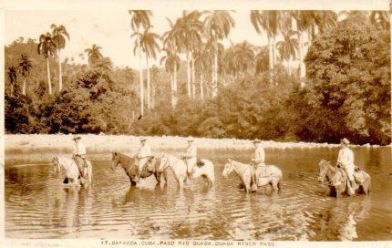 POSTAL PV03977: Paso rio Duba en Baracoa, Cuba