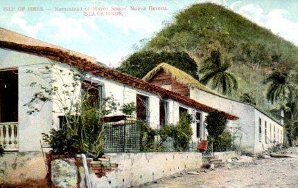 POSTAL PV03957: Calle en Isla de Pinos en Nueva Gerona, Cuba