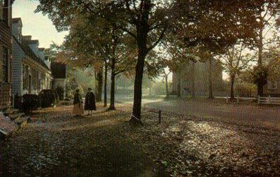 POSTAL PV04619: Duke or Glouscester Street, Williamsburg, Virginia