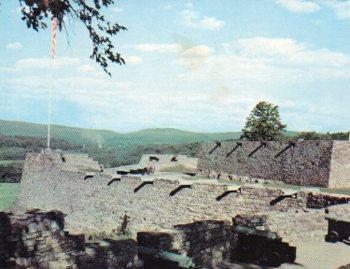 POSTAL PV04614: Fort Ticonderoga on Lake Champlain
