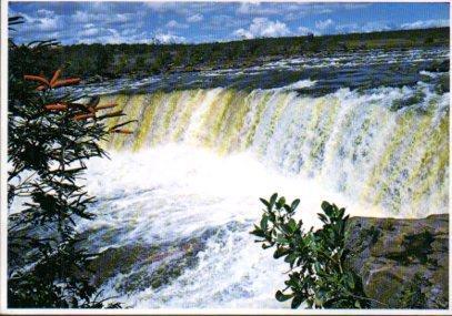 POSTAL PV04610: Salto Yuruani en la Gran Sabana, Venezuela