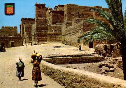POSTAL PV04638: La Alcazaba en Ouarzazate