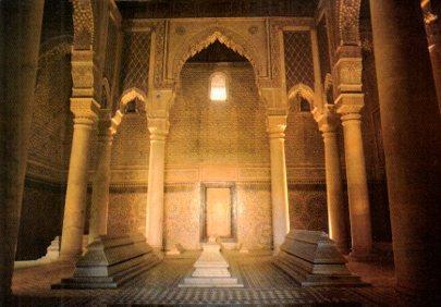 POSTAL PV04639: Tombeaux Saadiens, Marrakech