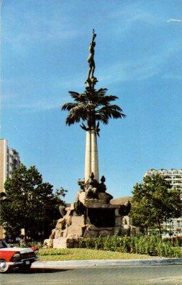 POSTAL PV04664: Monumento a la independencia La India en Caracas