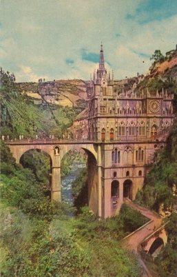 POSTAL PV04658: Santuario Ntra. Sra. De La Lajas en Ipiales, Colombia