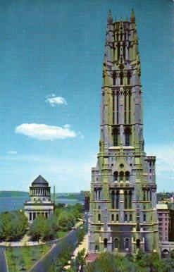 POSTAL PV04648: The Riverside Church and Grant's Tomb, United States