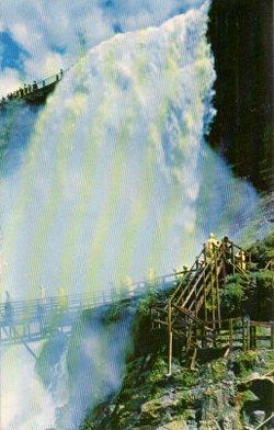 POSTAL PV04652: Catwalk at Cave of the Winds, Niagara Falls