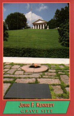 POSTAL PV04653: John F. Kennedy Grave Site, Arlington Virginia