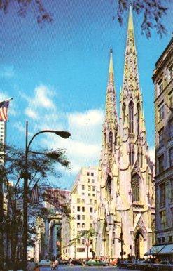 POSTAL PV04649: St. Patrick's Cathedral, New York