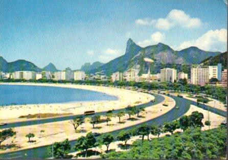 POSTAL PV04563: Playa de Botafogo, Rio de Janeiro