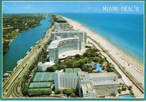 POSTAL PV04543: Miami Beach Fontainebleau Hilton Hotel
