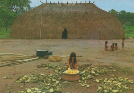 POSTAL PV04577: Indios Kuicuro, Brasil