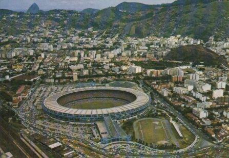 POSTAL PV04581: Vista general estadio Maracana, Rio de Janeiro