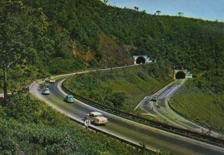POSTAL PV04582: Vista parcial da Via Anchieta, Sao Paulo