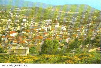 POSTAL PV04676: Nazareth general view centre