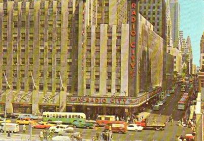POSTAL PV04772: Radio City Music Hall, New York