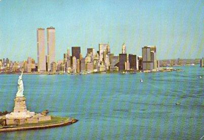 POSTAL PV04770: Statue of Liberty and lower Manhattan, New York