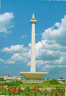 POSTAL PV04766: National Monument, Jakarta