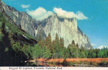 POSTAL PV04776: Rugged El Capitan, Yosemite National Park