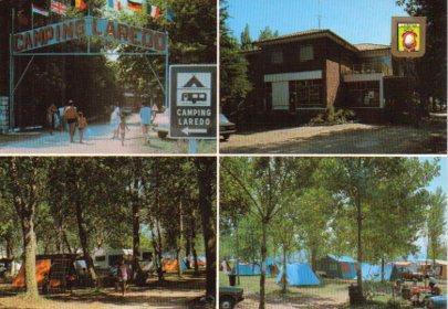 POSTAL PV04809: Vistas Camping en Laredo, Cantabria