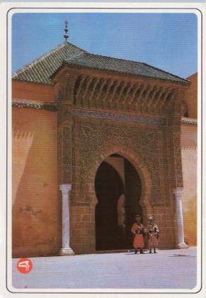 POSTAL PV04799: Meknes, Porte du Mausolee Moulay Ismail