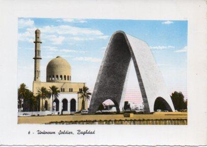 POSTAL PV04783: Monument of unknown Soldier, Baghdad