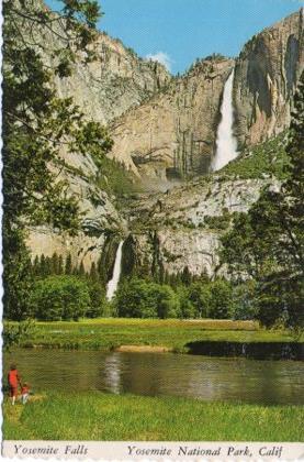 POSTAL PV04788: Yosemite Falls, Yosemite National Park