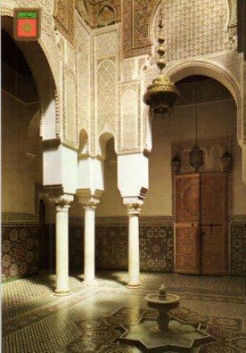 POSTAL PV04699: Tumba Moulay Ismail patio, Meknes