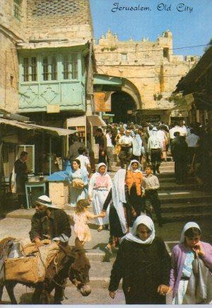 POSTAL PV04688: View to Damascus Gate, Jerusalem