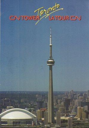 POSTAL PV04682: CN Tower, Toronto