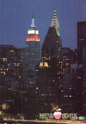 POSTAL PV04679: Chrysler Building and Empire State Building
