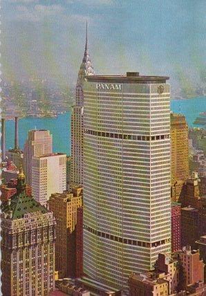 POSTAL PV04678: Pan Am and Chrysler Buildings, New York