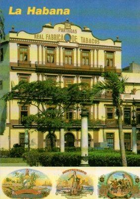 POSTAL PV04709: Fabrica de Tabaco Partagas, Cuba