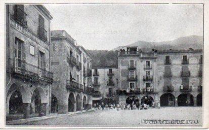 POSTAL PV04738: Plaza de la Constitucion en Amer