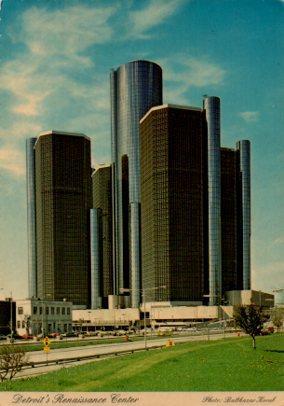 POSTAL PV04713: Detroit's Renaissance Center