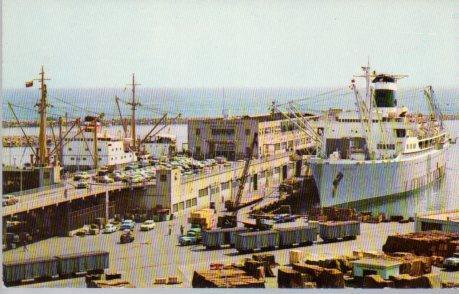 POSTAL PV04359: Terminal de pasajeros en La Guaira, Venezuela