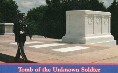 POSTAL PV04346: Tomb of the Unknown Soldier, Arlington Cemetery