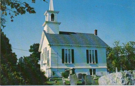 POSTAL PV04362: Baptist Church, Cape Cod. Massachusetts