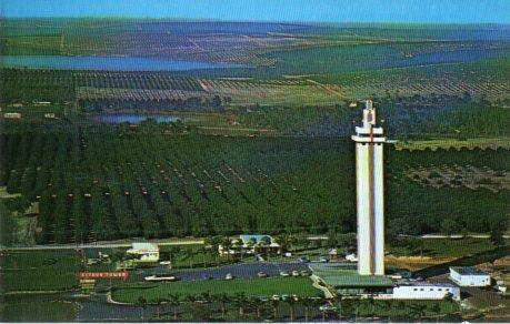 POSTAL PV04364: Aerial view Citrus Tower, Clermont. Florida