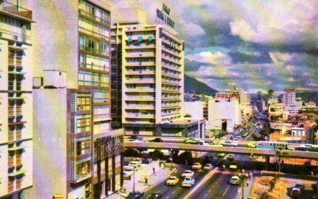 POSTAL PV04386: Caracas, Avenida Urdaneta y puente 