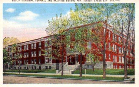 POSTAL PV04384: Bellin Memorial Hospital, Green Bay. Wisconsin