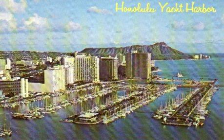 POSTAL PV04381: Honolulu Yacht Harbour