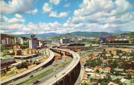 POSTAL PV04371: El Pulpo distribuidor de transito en Caracas